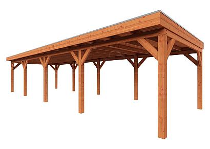 Buitenverblijf Refter XL 1200x400x260cm (bxdxh)