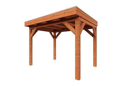 Buitenverblijf Refter XL 375x285x260cm (bxdxh)