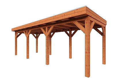 Buitenverblijf Refter XL 735x285x260cm (bxdxh)