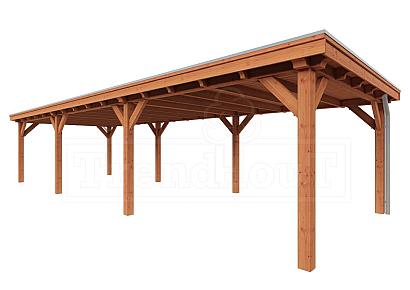 Buitenverblijf Siena 1115x415x250cm (bxdxh)