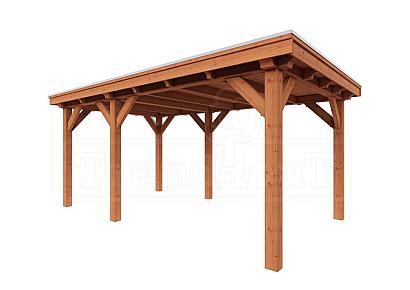 Buitenverblijf Siena 530x350x250cm (bxdxh)