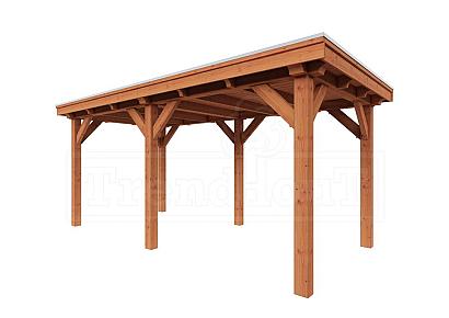 Buitenverblijf Siena 535x300x250cm (bxdxh)