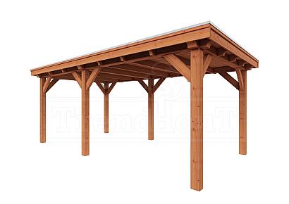 Buitenverblijf Siena 595x350x250cm (bxdxh)