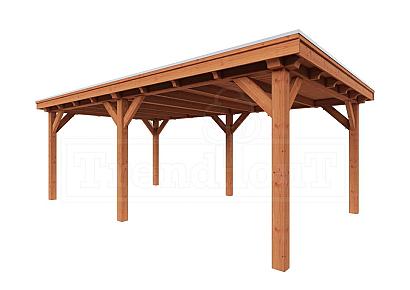 Buitenverblijf Siena 640x415x250cm (bxdxh)