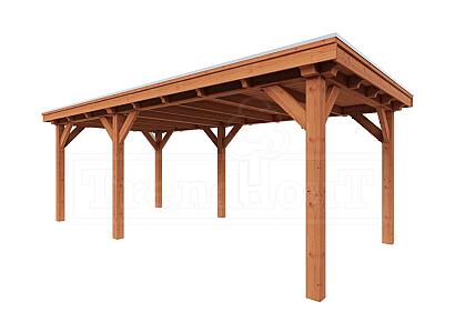 Buitenverblijf Siena 655x350x250cm (bxdxh)