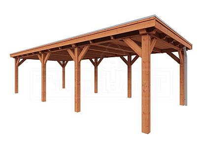 Buitenverblijf Siena 890x415x250cm (bxdxh)