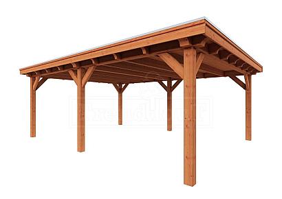 Buitenverblijf Toscane 650x545x260cm (bxdxh)