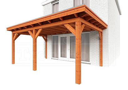 Aanbouwveranda Lucca 555x390x260cm (bxdxh)
