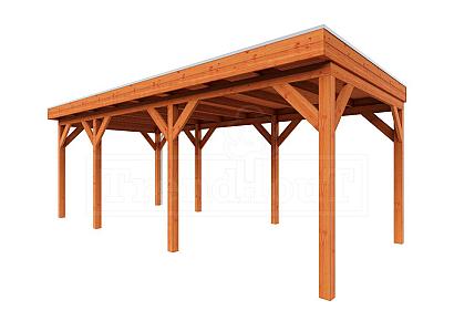 Buitenverblijf Casa 665x330x260cm (bxdxh)