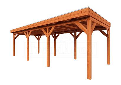 Buitenverblijf Casa 780x330x260cm (bxdxh)