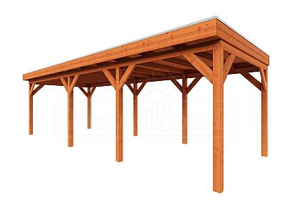 Buitenverblijf Casa 845x330x260cm (bxdxh)