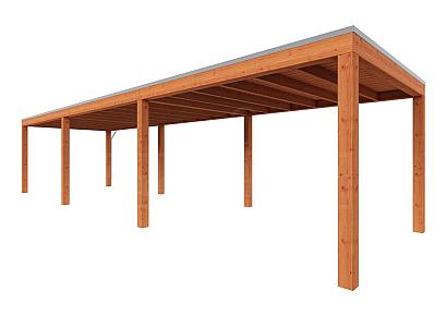 Buitenverblijf Palermo 1080x310x245cm (bxdxh)