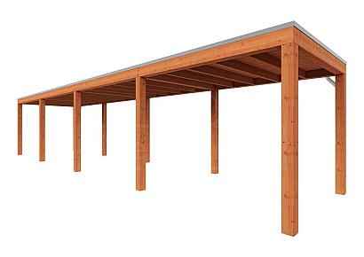 Buitenverblijf Palermo 1180x255x245cm (bxdxh)