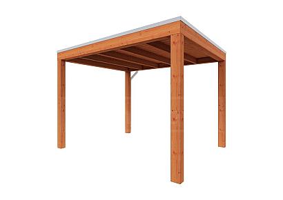 Buitenverblijf Palermo 310x310x245cm (bxdxh)