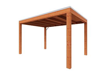 Buitenverblijf Palermo 370x310x245cm (bxdxh)