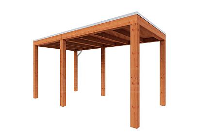 Buitenverblijf Palermo 430x255x245cm (bxdxh)