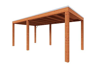 Buitenverblijf Palermo 545x310x245cm (bxdxh)
