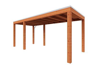 Buitenverblijf Palermo 550x255x245cm (bxdxh)