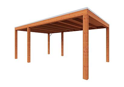 Buitenverblijf Palermo 550x370x245cm (bxdxh)