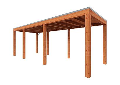 Buitenverblijf Palermo 670x255x245cm (bxdxh)