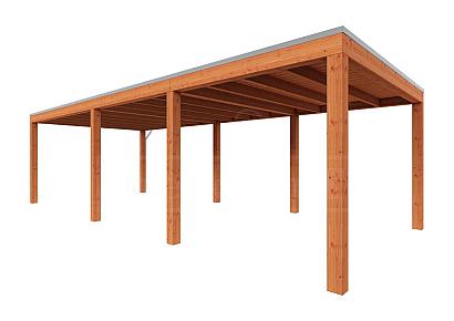 Buitenverblijf Palermo 845x370x245cm (bxdxh)