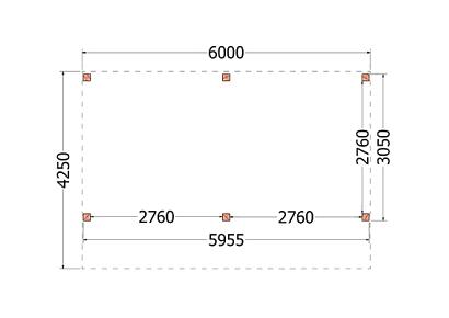 Kapschuur de Heerd 600x425x325cm (bxdxh)