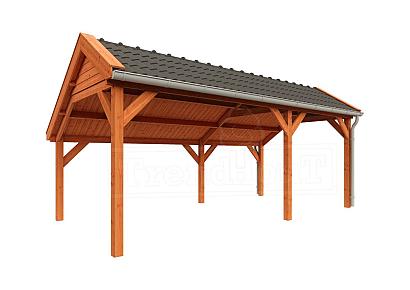 Kapschuur de Deel 630x340x300cm (bxdxh)