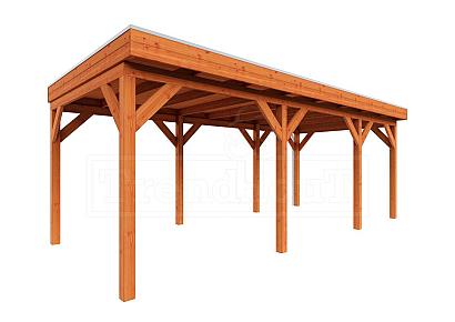 Buitenverblijf Casa 665x330x260cm (bxdxh)