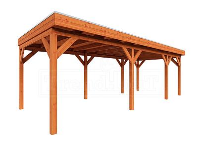 Buitenverblijf Casa 775x330x260cm (bxdxh)