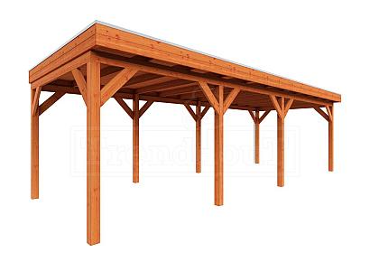 Buitenverblijf Casa 845x330x260cm (bxdxh)