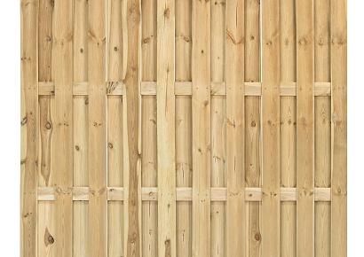 Tuinscherm Ermelo 180x180cm recht geimp 23pl