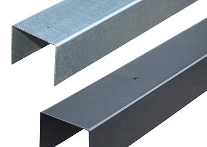 Beton afdekkap u-profiel 5cm antraciet