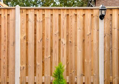 Afdeklat solide piramide 180cm (3-planks) geschaafd