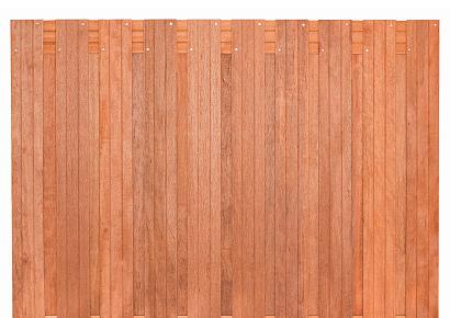 Tuinscherm Dronten 150x180cm recht hardhout 21pl