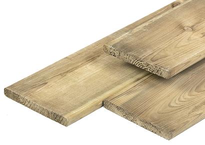 Tuinplank geimp 1.7x14.0x400cm geschaafd