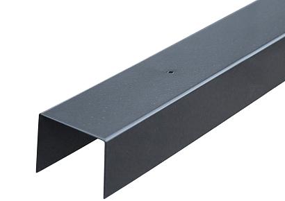Beton afdekkap u-profiel 5cm antraciet
