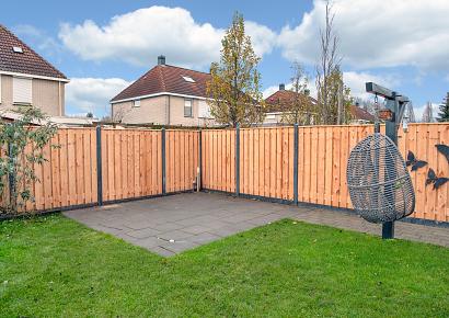 Tuinscherm Casablanca 180x180cm recht red class 21pl