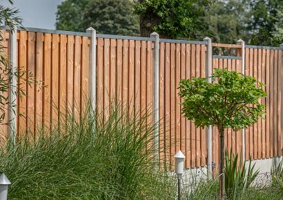 Tuinscherm Casablanca 180x180cm recht red class 21pl