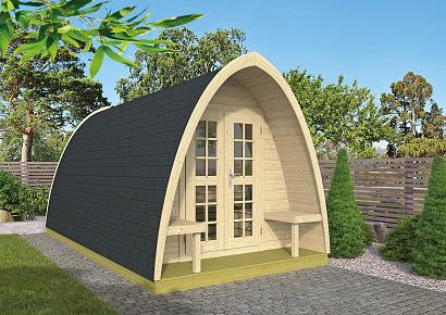 Pod camping / office double (dubbele ruimte) 480x240x230cm