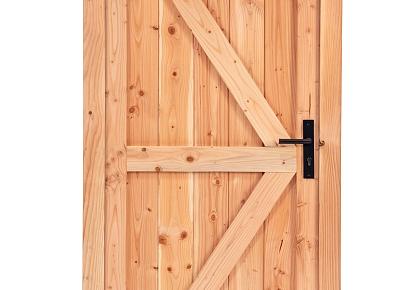 Opgeklampte deur 100x205cm enkel RD dicht red class