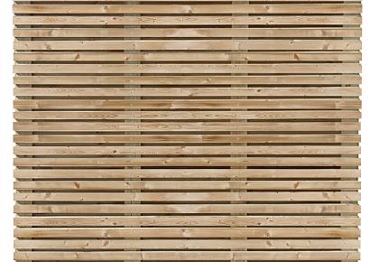 Tuinscherm Rhombus Oostende 180x180cm recht 63pl