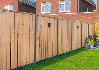 Tuinscherm Agadir 180x180cm recht red class 23pl