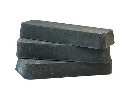 Beton vulblokje 1,7x4,5x11cm antraciet tbv toogscherm icm betonpalen