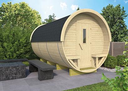 Barrel Camping / Barrel office 330x210x210cm