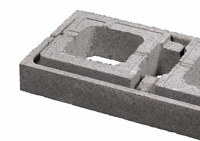 Moodul 15x60x9cm grey small