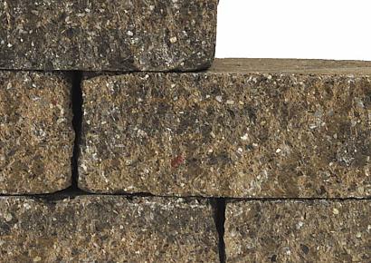 Granuwall 30x12x12cm bronsgenuanceerd