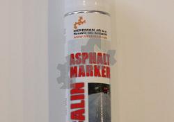 Asfalt marker wit spuitbus 600ml