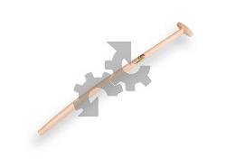 Schopsteel atlas 95cm sterk gebogen