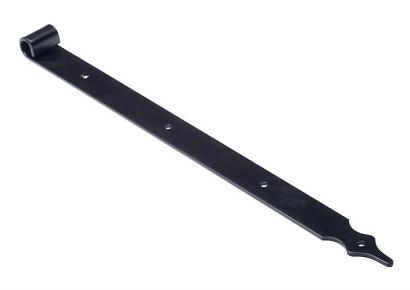 Heng rustica zwart 45x5mm ø16mm 80cm