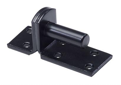 Plaatduim zwart 40x5mm ø16mm